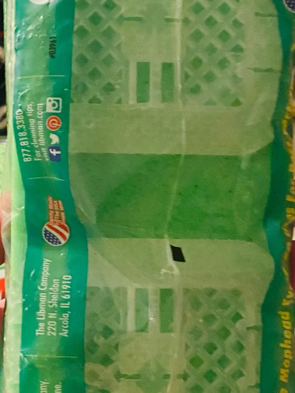 XL Libman Big Gator Mop Refill - PACK OF 2 model #03021 MADE IN USA
